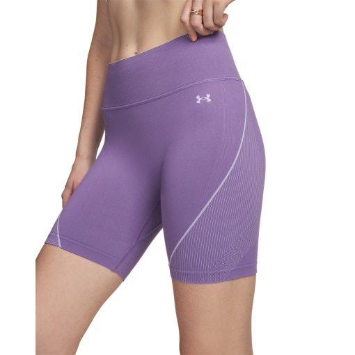 Damskie spodenki treningowe Under Armour UA Vanish Seamless - fioletowe