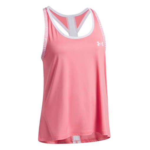 Dziewczęca koszulka treningowa Under Armour UA Knockout Tank - różowa