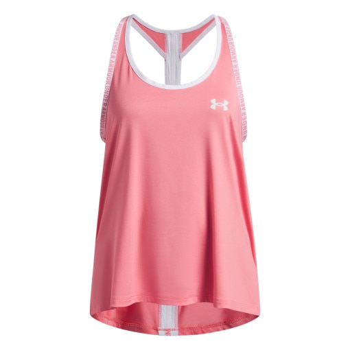  UNDER ARMOUR Dziewczęca koszulka treningowa Under Armour UA Knockout Tank  różowa Różowy