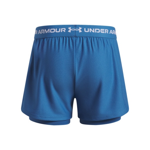 Dziewczęce spodenki 2w1 Under Armour UA Tech Play Up 2n1 Short - niebieskie