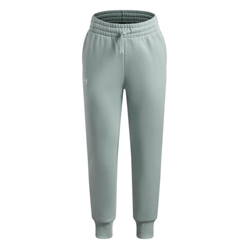 UNDER ARMOUR Dziewczęce spodnie dresowe Under Armour UA Rival Fleece Joggers zielone Zielony