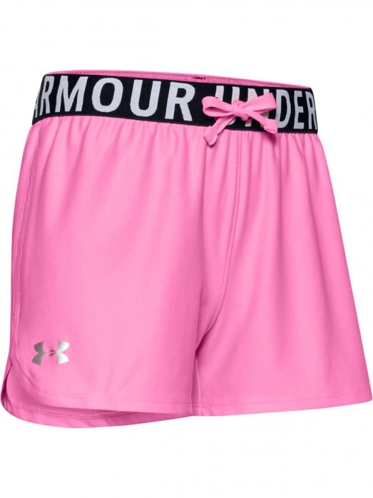 UNDER ARMOUR Dziewczęce szorty treningowe UNDER ARMOUR Play Up Solid Shorts  różowe Różowy