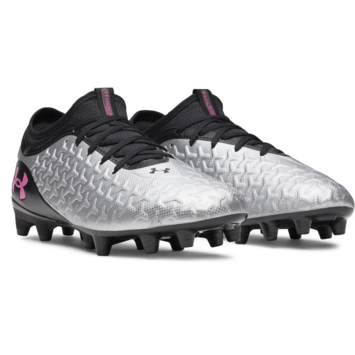 Korki piłkarskie uniseks Under Armour UA Magnetico Select 6 FG - srebrne