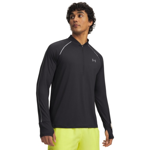 Obrazek dla: UNDER ARMOUR Męska bluza do biegania Under Armour UA Velociti  czarna Czarny