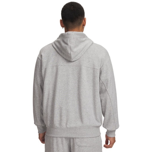 Męska bluza rozpinana z kapturem Under Armour UA Rival LW FZ - szara