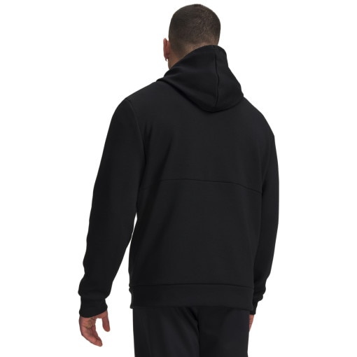 Męska bluza treningowa nierozpinana z kapturem Under Armour Flex Fleece Hoodie - czarna
