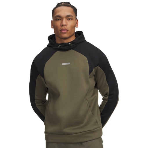 Obrazek dla: UNDER ARMOUR Męska bluza treningowa Under Armour UA Armour Flc Winter HD  khaki Khaki