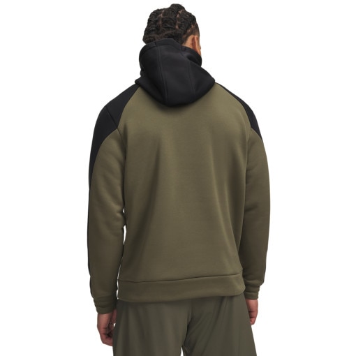 Męska bluza treningowa Under Armour UA Armour Flc Winter HD - khaki