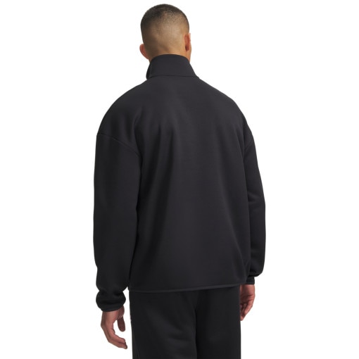 Męska bluza treningowa Under Armour UA Armour Fleece 1/4 Zip - czarna