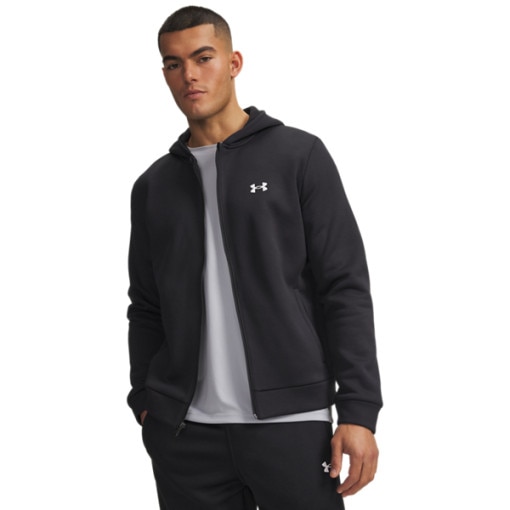 Obrazek dla: UNDER ARMOUR Męska bluza treningowa Under Armour UA Armour Fleece FZ Hoodie  czarna