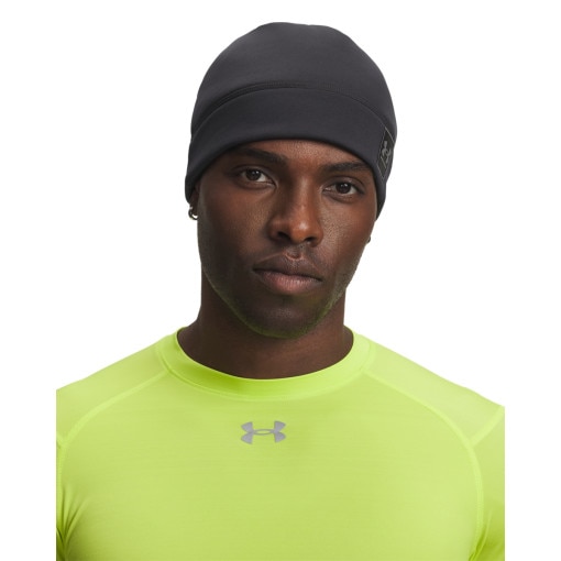 Obrazek dla: UNDER ARMOUR Męska czapka treningowa Under Armour M Storm CGI Beanie  czarna Czarny