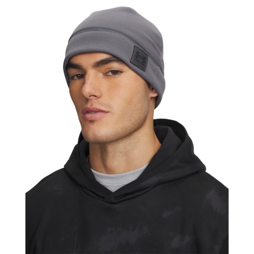 Obrazek dla: UNDER ARMOUR Męska czapka treningowa Under Armour M Storm CGI Beanie  szara Szary