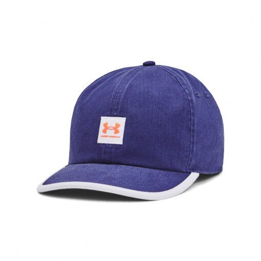 UNDER ARMOUR Męska czapka z daszkiem Under Armour Men's UA Branded Snapback  niebieska Niebieski