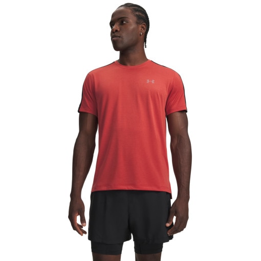 Obrazek dla: UNDER ARMOUR Męska koszulka do biegania Under Armour UA Velociti Reflect SS  czerwona Czerwony