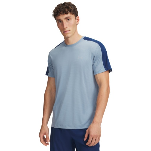 Obrazek dla: UNDER ARMOUR Męska koszulka do biegania Under Armour UA Velociti Reflect SS  niebieska Niebieski