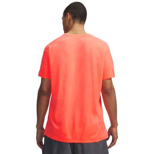 Męska koszulka do biegania Under Armour UA Velociti Reflect SS - pomarańczowa