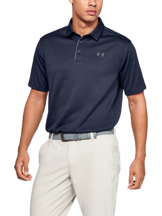 UNDER ARMOUR Męska koszulka do golfa UNDER ARMOUR Tech Polo Granatowy