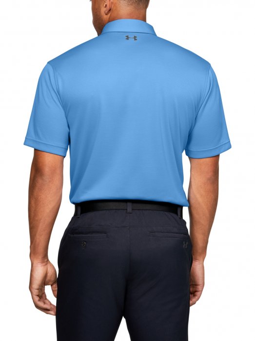 Męska koszulka do golfa UNDER ARMOUR Tech Polo - niebieski