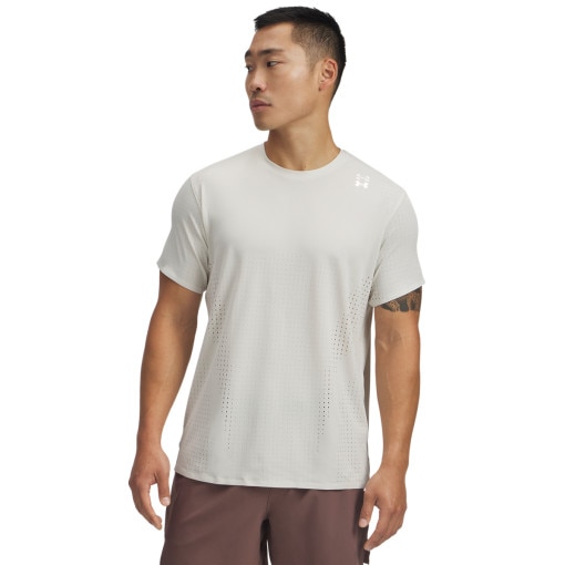  UNDER ARMOUR Męska koszulka treningowa Under Armour UA Halo Vent SS  biała Biały