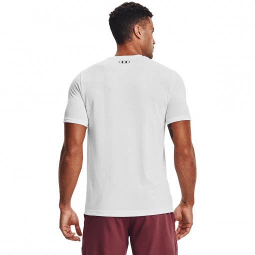 Męska koszulka treningowa UNDER ARMOUR UA Seamless SS - biała