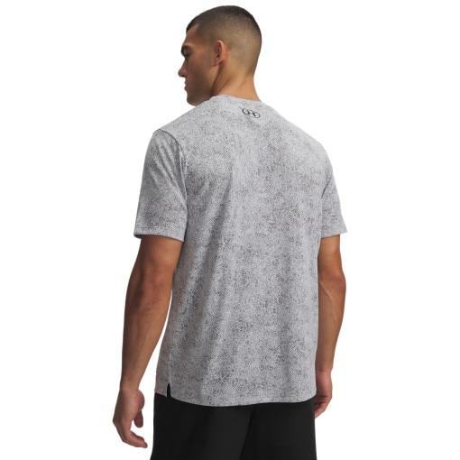 Męska koszulka treningowa Under Armour UA Tech Tee Pixelate - szara