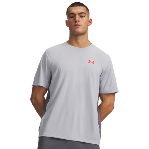 Obrazek dla: UNDER ARMOUR Męska koszulka treningowa Under Armour UA Tech Utility SS szara Szary