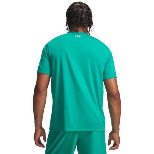 Męska koszulka treningowa Under Armour UA Tech Utility SS - turkusowa