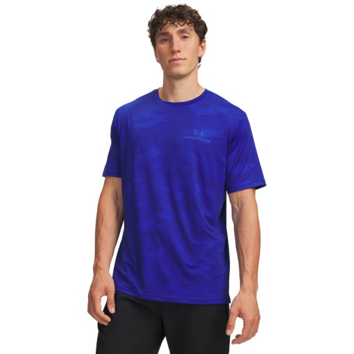 Obrazek dla: UNDER ARMOUR Męska koszulka treningowa Under Armour Vanish Energy Printed SS  niebieska Niebieski