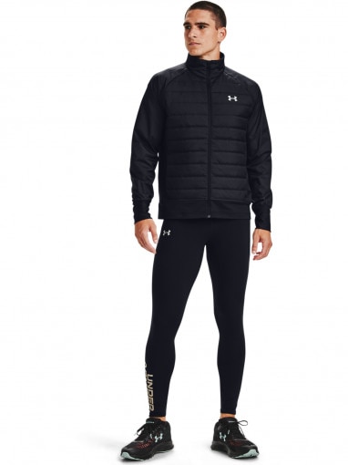 Męska kurtka do biegania Run Insulate Hybrid Jacket - czarna