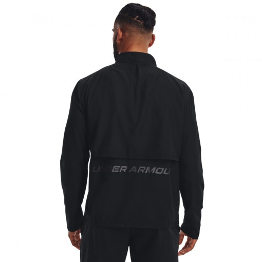 Męska kurtka do biegania Under Armour UA Launch Jacket - czarna