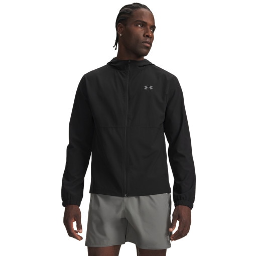 Obrazek dla: UNDER ARMOUR Męska kurtka do biegania Under Armour UA Velociti  czarna Czarny