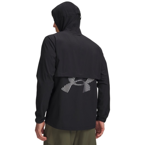 Męska kurtka do biegania Under Armour UA Velociti Storm Jacket - czarne