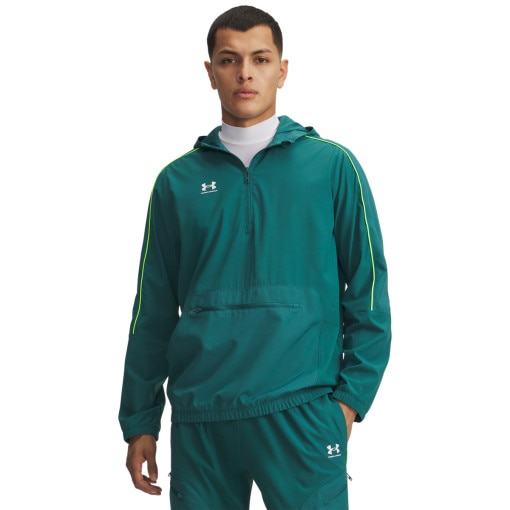 UNDER ARMOUR Męska kurtka treningowa Under Armour UA M Challenger Warmup zielona Zielony