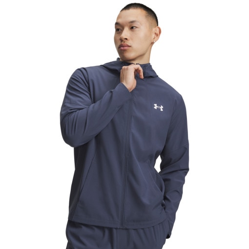 Obrazek dla: UNDER ARMOUR Męska kurtka treningowa Under Armour UA Tech Utility Woven Jacket  denim Denim