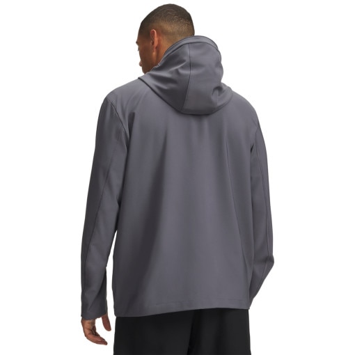 Męska kurtka z kapturem Under Armour UA Unstoppable Woven Jacket - szara
