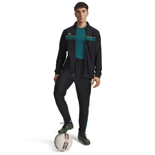 UNDER ARMOUR Męski dres komplet treningowy Under Armour UA M Challenger Tracksuit czarny Czarny
