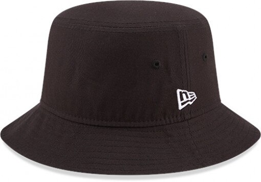 NEW ERA Męski kapelusz bucket hat NEW ERA NE ESSENTIAL TAPERED BUCKET  czarny Głęboka czerń