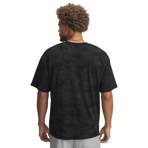 Męski t-shirt z nadrukiem Under Armour UA Athletic Department Printed Heavyweight - czarny