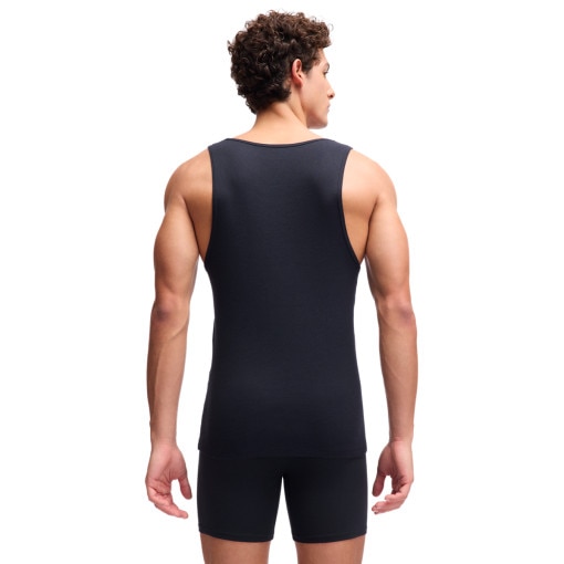 Męski tank top (2-pack) Under Armour Performance Tank Underwear Shirt - czarny
