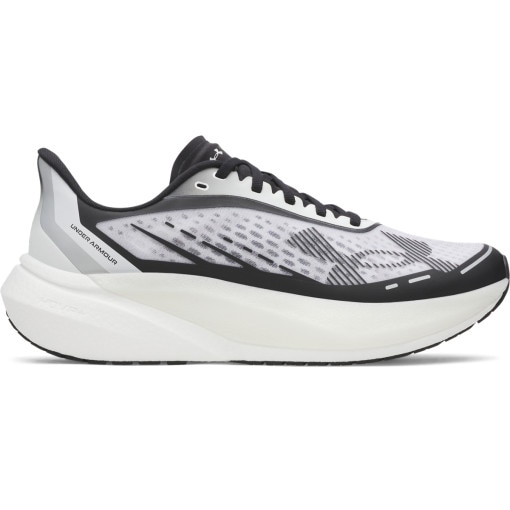 Obrazek dla: UNDER ARMOUR Męskie buty do biegania Under Armour UA Velociti Distance czarnobiałe Czarnobiały
