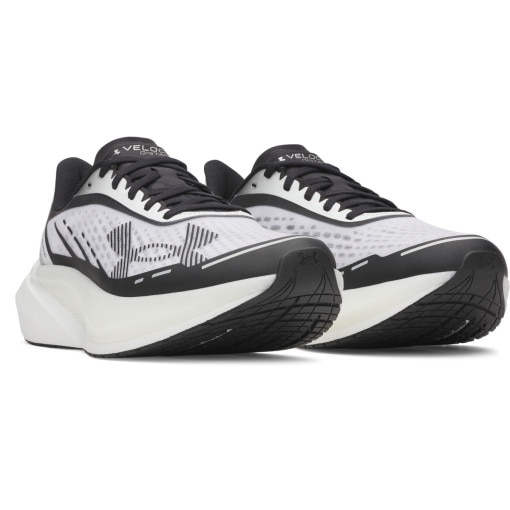 Męskie buty do biegania Under Armour UA Velociti Distance - czarno-białe