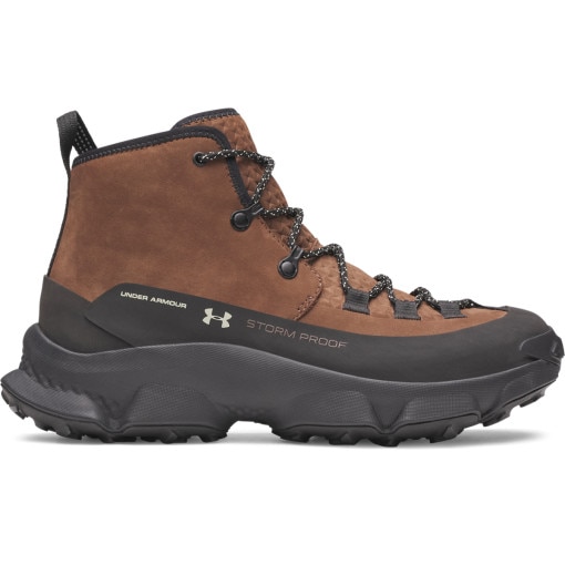 Obrazek dla: UNDER ARMOUR Męskie buty trekkingowe Under Armour Charged Expanse Mid LTHR WP brązowe Brązowy