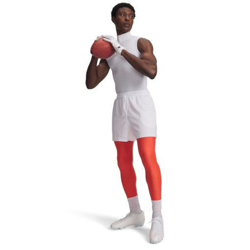  UNDER ARMOUR Męskie legginsy treningowe Under Armour UA HG Armour Leggings  czerwone Czerwony