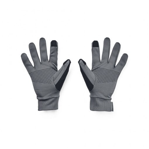 Męskie rękawiczki treningowe Under Armour UA Storm Liner Gloves - szare