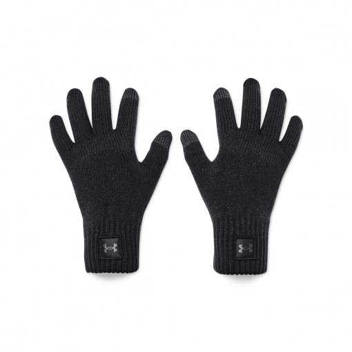 UNDER ARMOUR Męskie rękawiczki zimowe Under Armour UA Halftime Gloves  czarne Czarny