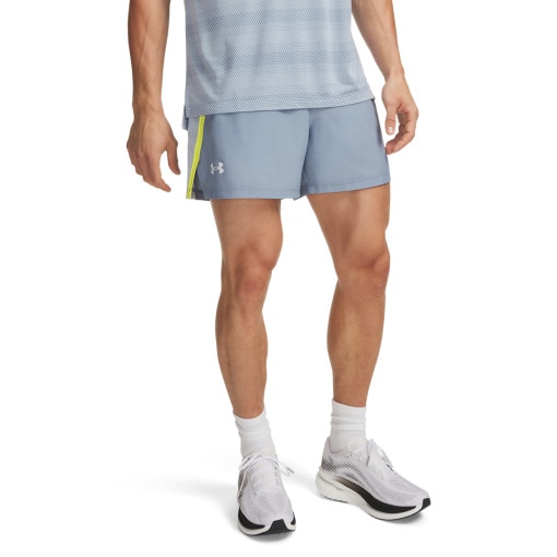 Męskie spodenki do biegania Under Armour UA Launch 5'' Short - niebieskie
