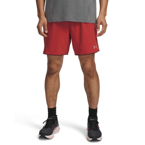 Męskie spodenki do biegania Under Armour UA Velociti Pro 7in Short - czerwone