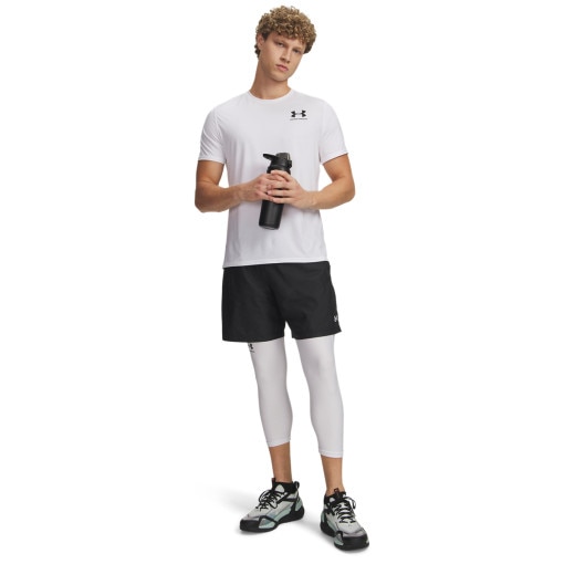 Obrazek dla: UNDER ARMOUR Męskie spodenki treningowe Under Armour UA Tech Woven 7in Short  czarne Czarny