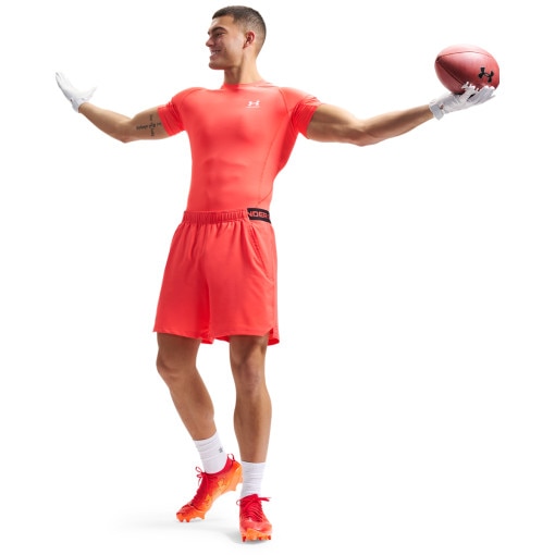  UNDER ARMOUR Męskie spodenki treningowe Under Armour UA Vanish Woven 6in Shorts  pomarańczowe 690