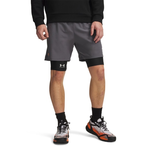 Męskie spodenki treningowe Under Armour UA Vanish Woven 6in Shorts - szare
